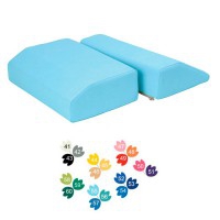 Juego de cuñas posturales Kinefis trapezoidales (50 x 14 x 32 cm) - Varios colores disponibles Juego de cuñas posturales Kinefis trapezoidales (50 x 14 x 32 cm) - Varios colores disponibles